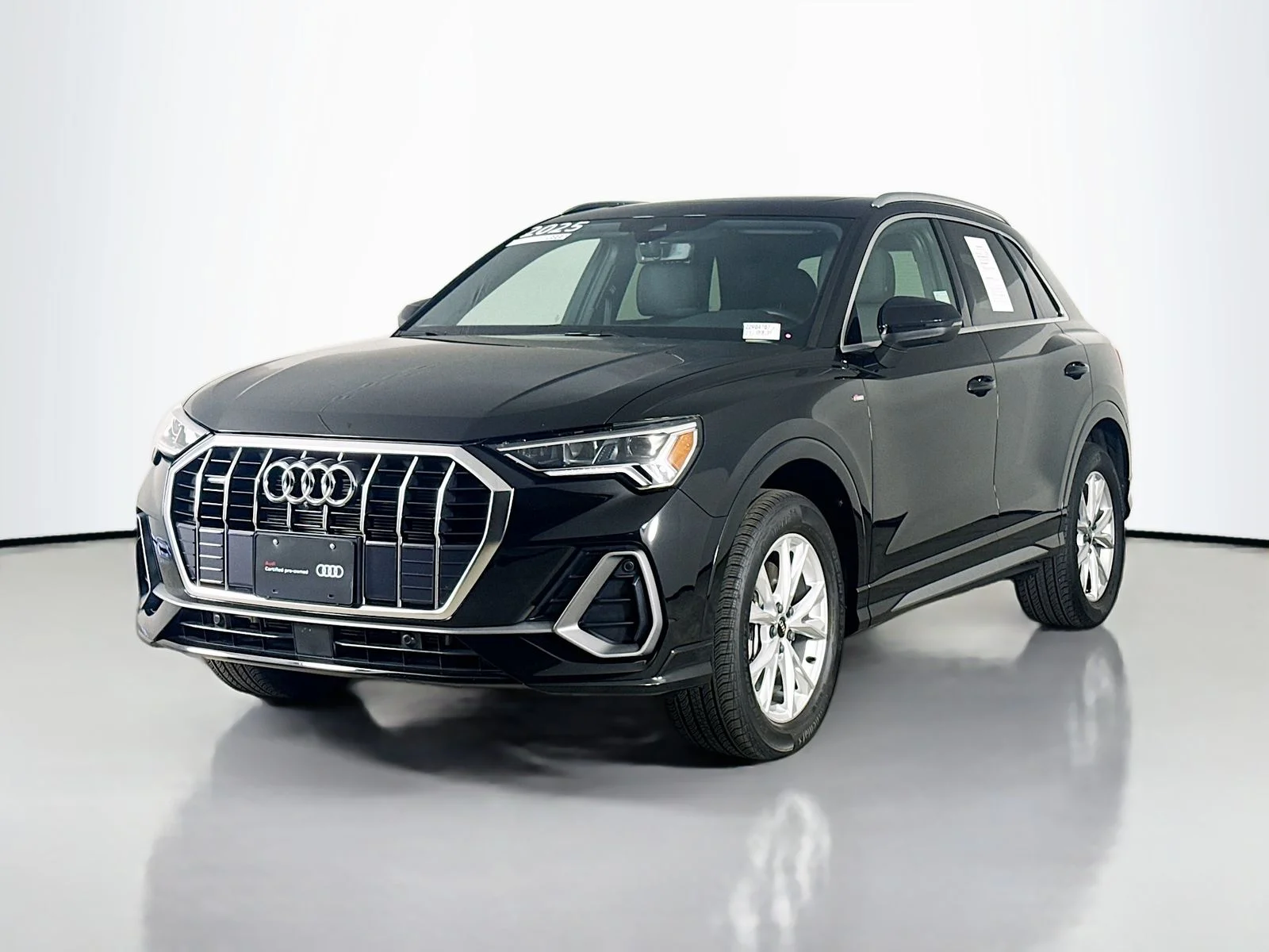 Certified Used 2025 Black Audi Premium Plus image 3