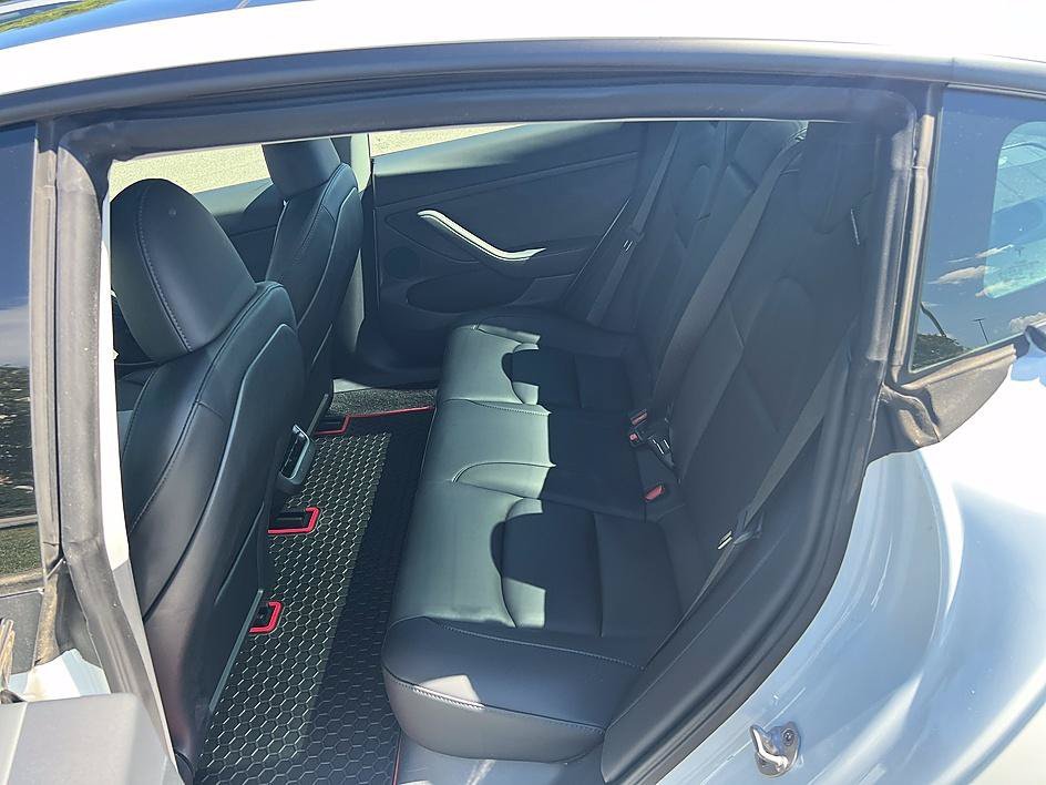Used 2023 Pearl White Multi-Coat Tesla Base image 13
