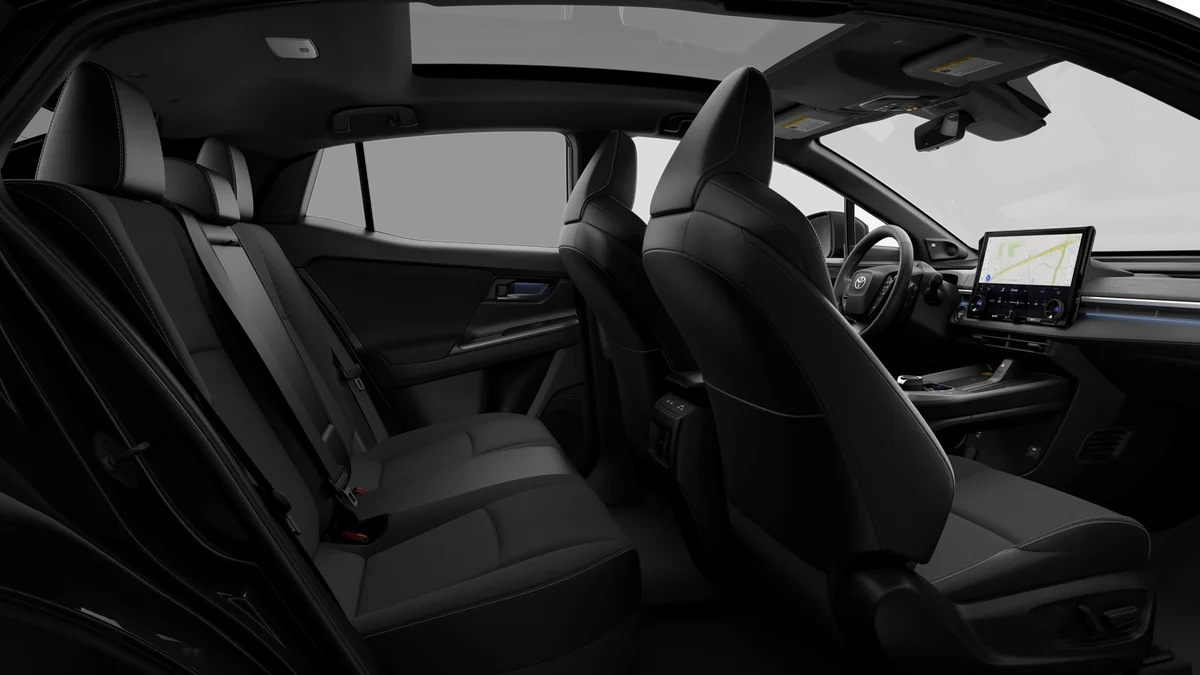 New 2026 Wind Chill Pearl with Midnight Black Metallic roof Toyota XSE image 21