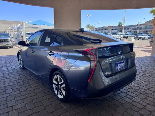 Certified Used 2017 Magnetic Gray Metallic Toyota Three Touring image 3