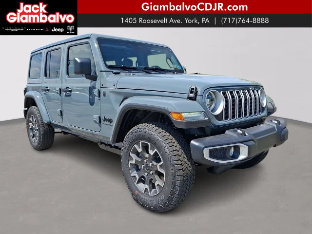 New 2026 Gray Jeep Sahara image 1