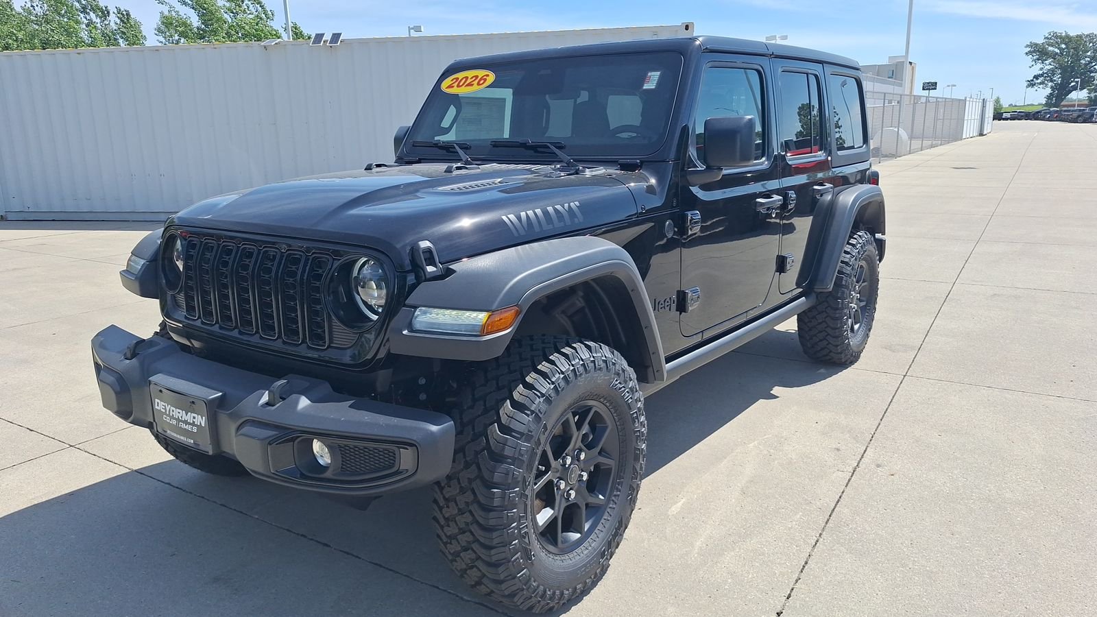 New 2026 Black Clear-Coat Exterior Paint Jeep Willys image 8