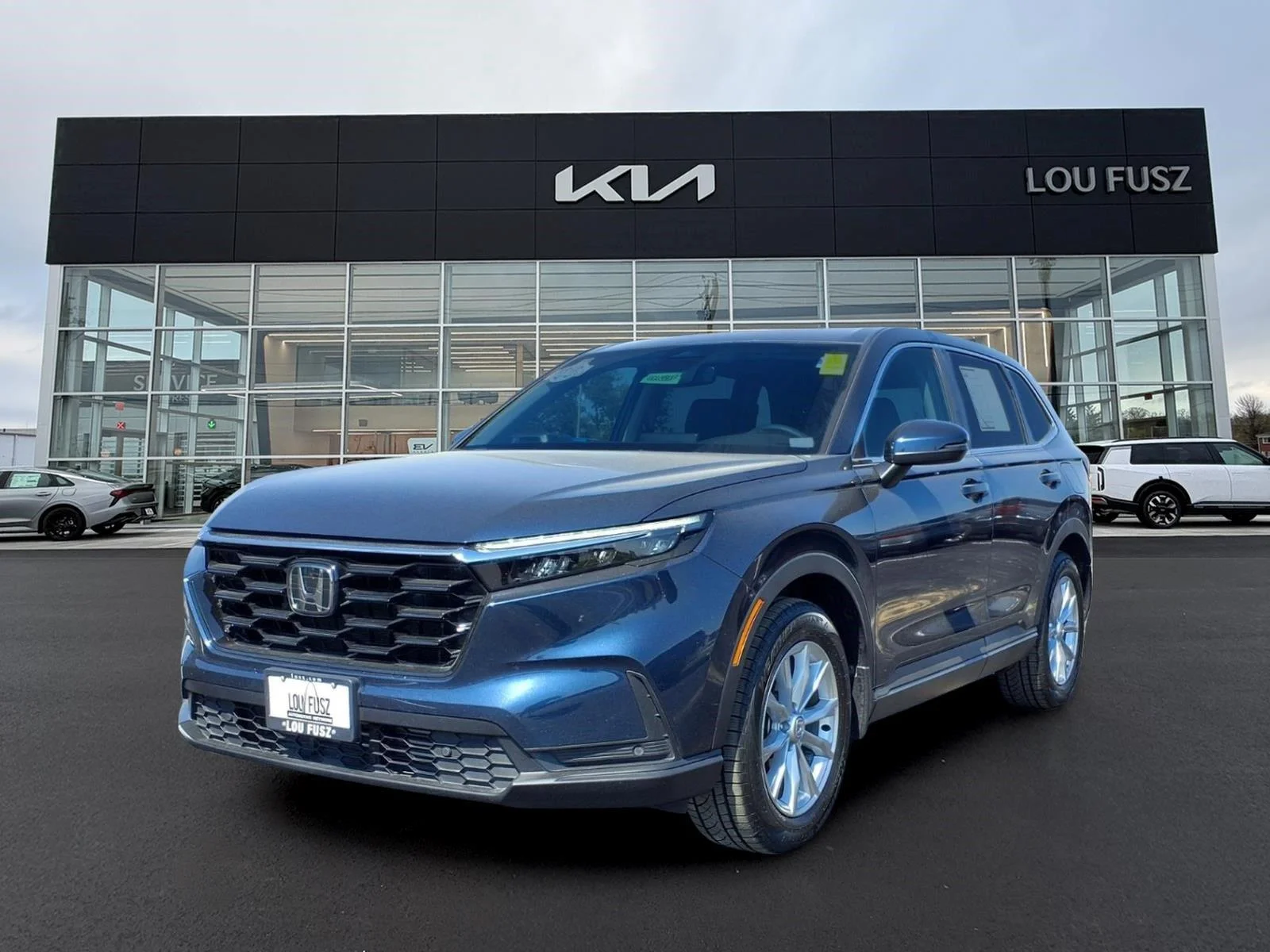 Used 2024 Canyon River Blue Metallic Honda EX-L image 1