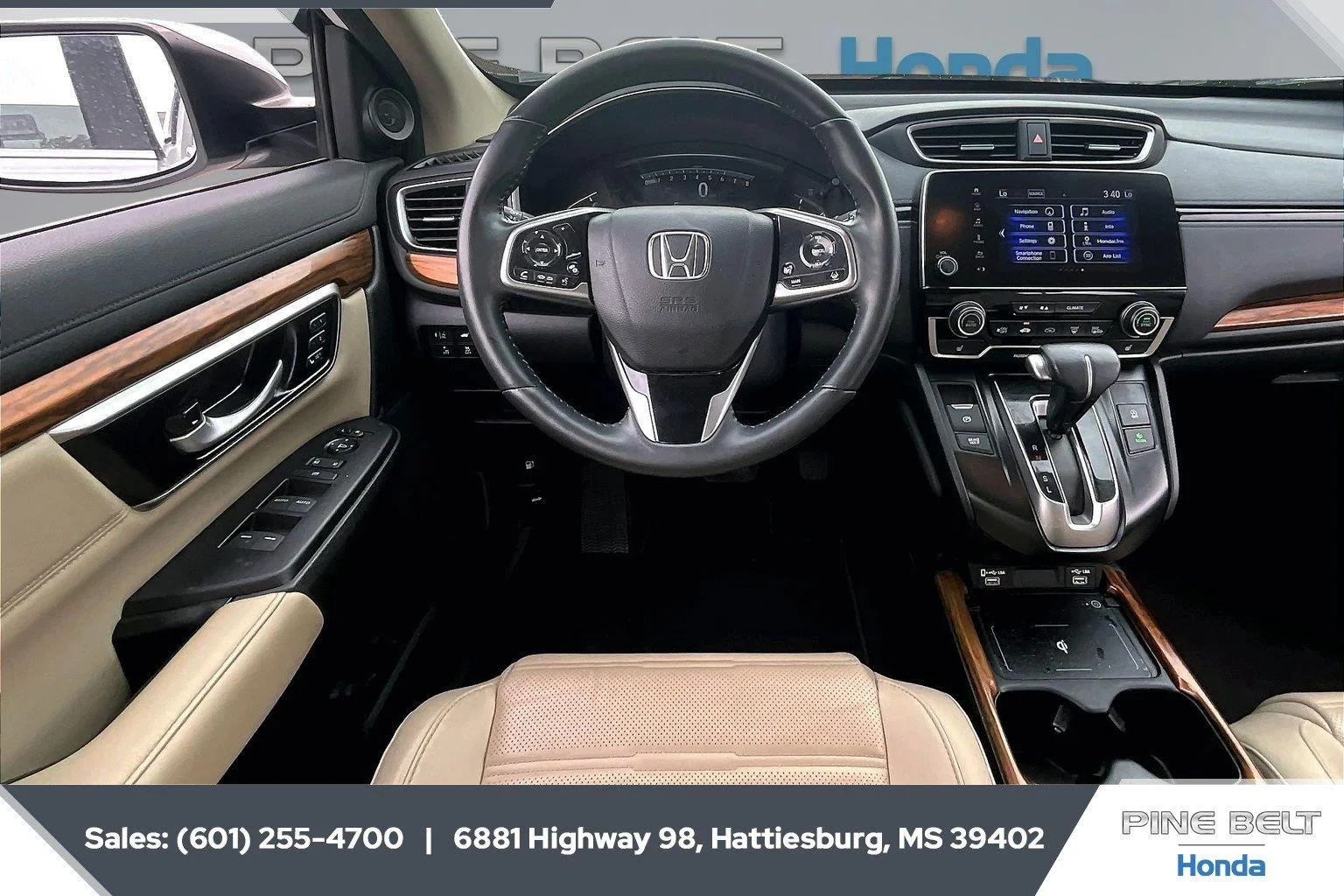 Used 2021 Platinum White Pearl Honda Touring image 5