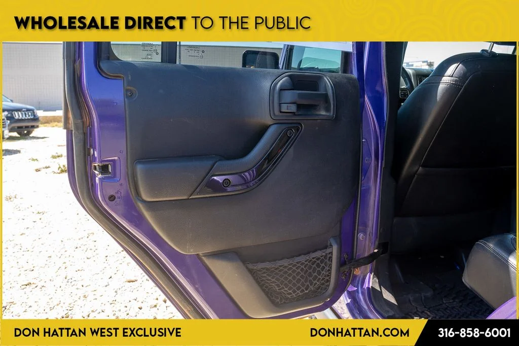 Used 2016 Purple Jeep Unlimited Sahara image 11