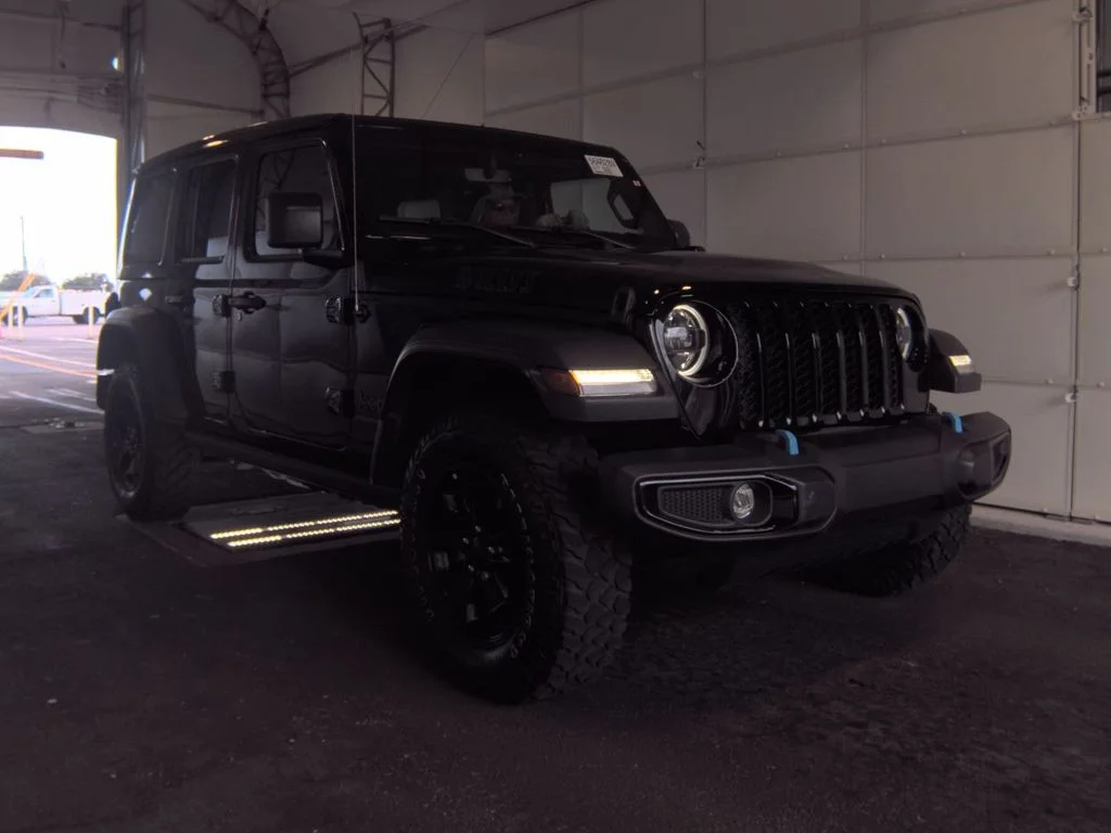 Used 2023 Black Jeep Willys 4xe image 3