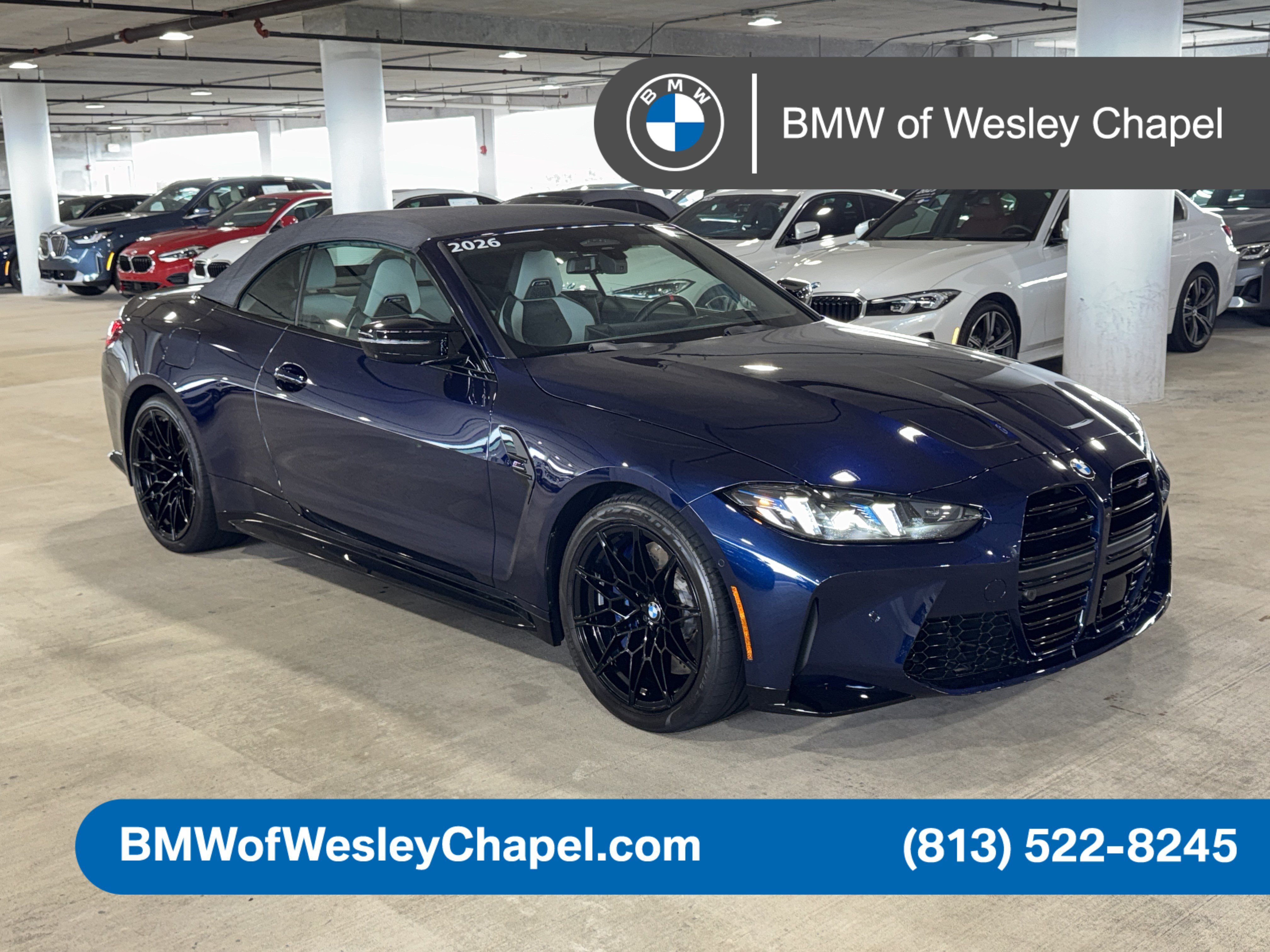 Used 2026 Tanzanite Blue II Metallic BMW Competition xDrive image 1