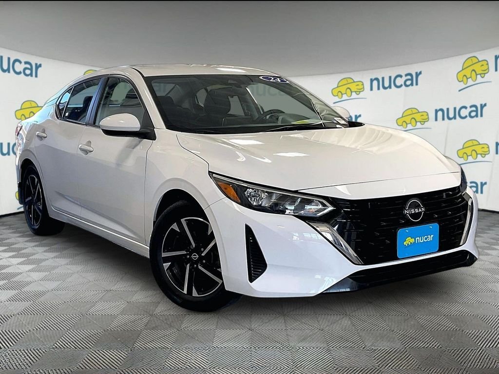 Used 2024 White Nissan SV image 1