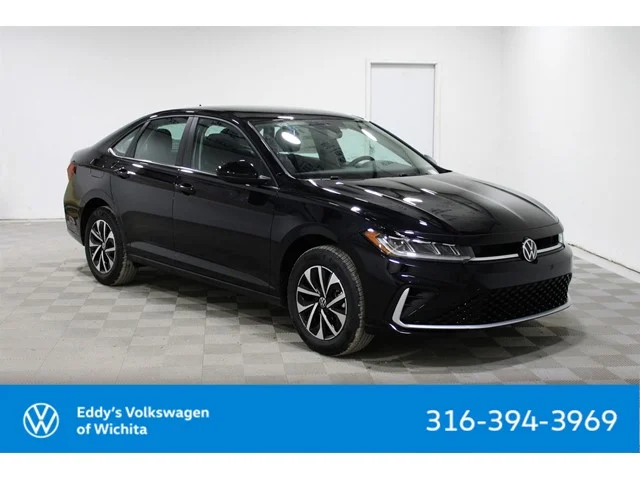 New 2026 Deep Black Pearl Volkswagen 1.5T S image 1