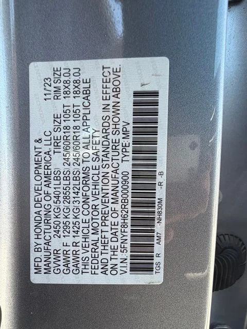 Used 2024 Gray Honda TrailSport image 30