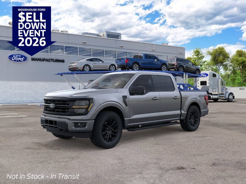 New 2026 Carbonized Gray Metallic Ford XLT image 1