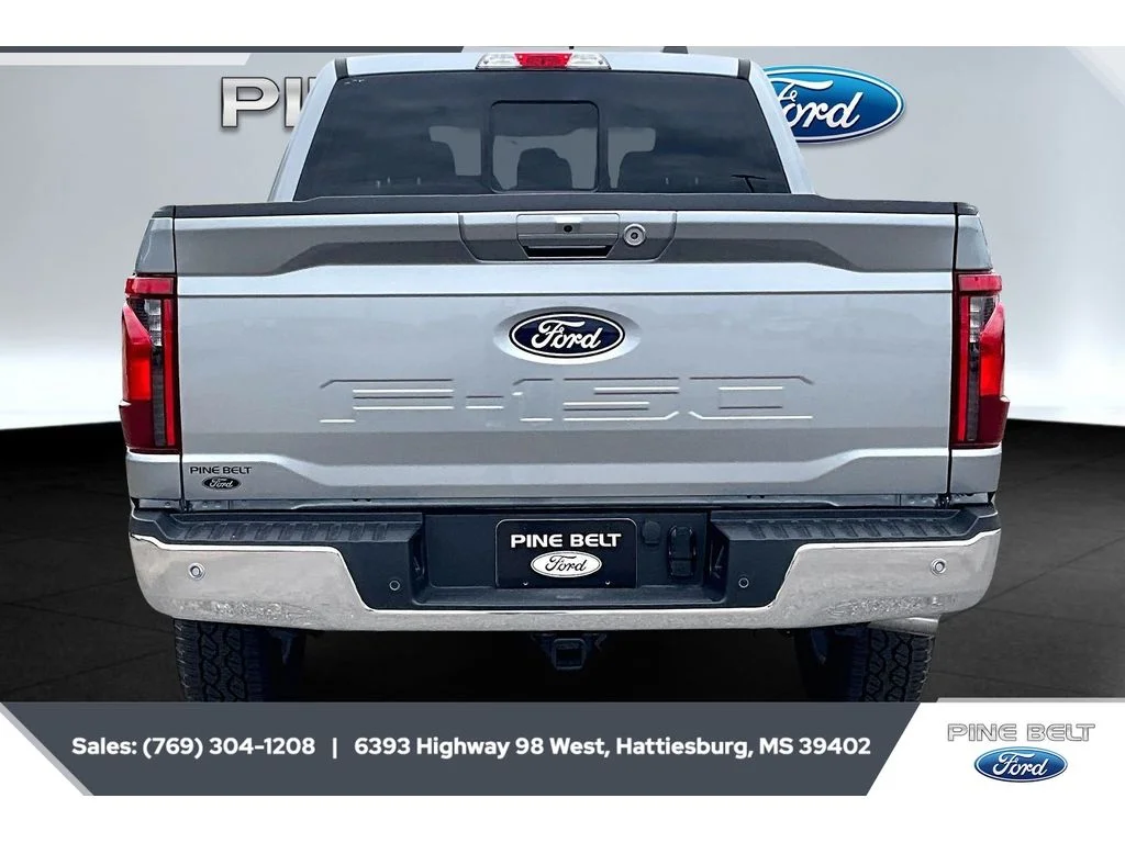 New 2026 Iconic Silver Metallic Ford XLT image 4