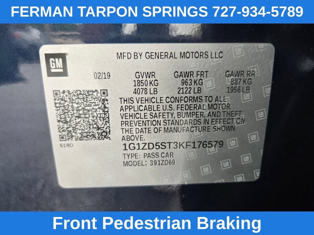 Used 2019 NORTHSKY BLUE METALLIC Chevrolet LT image 24