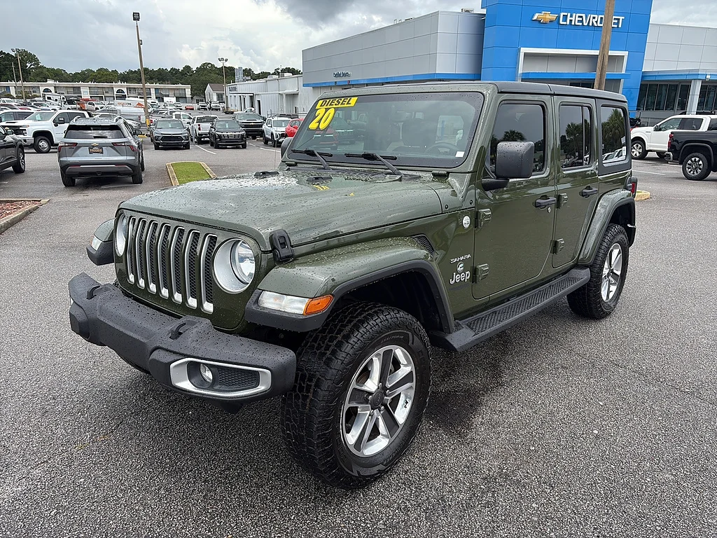 Used 2020 GREEN Jeep  image 2