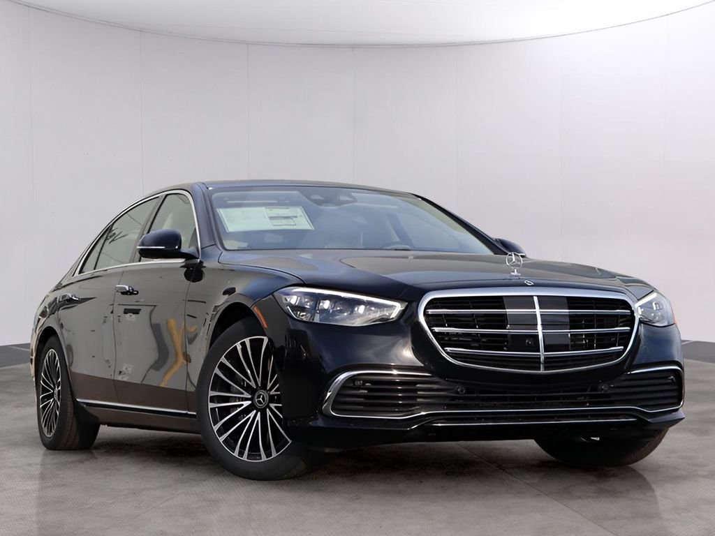 New 2026 Obsidian Black Metallic Mercedes-Benz S 580 image 1