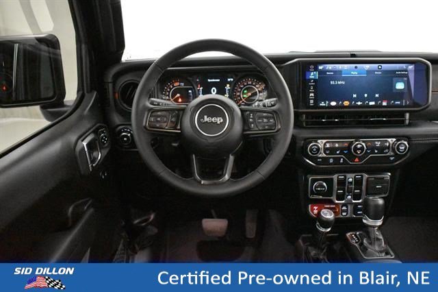 Used 2025 Black Clearcoat Jeep Rubicon image 3