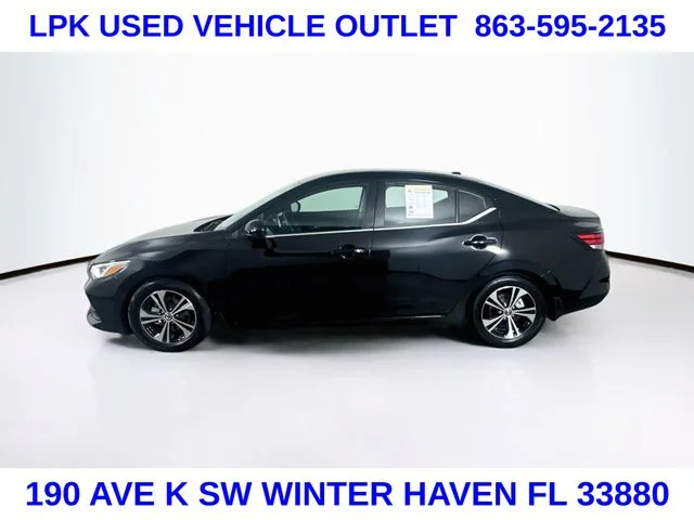 Certified Used 2021 Black Nissan SV image 4