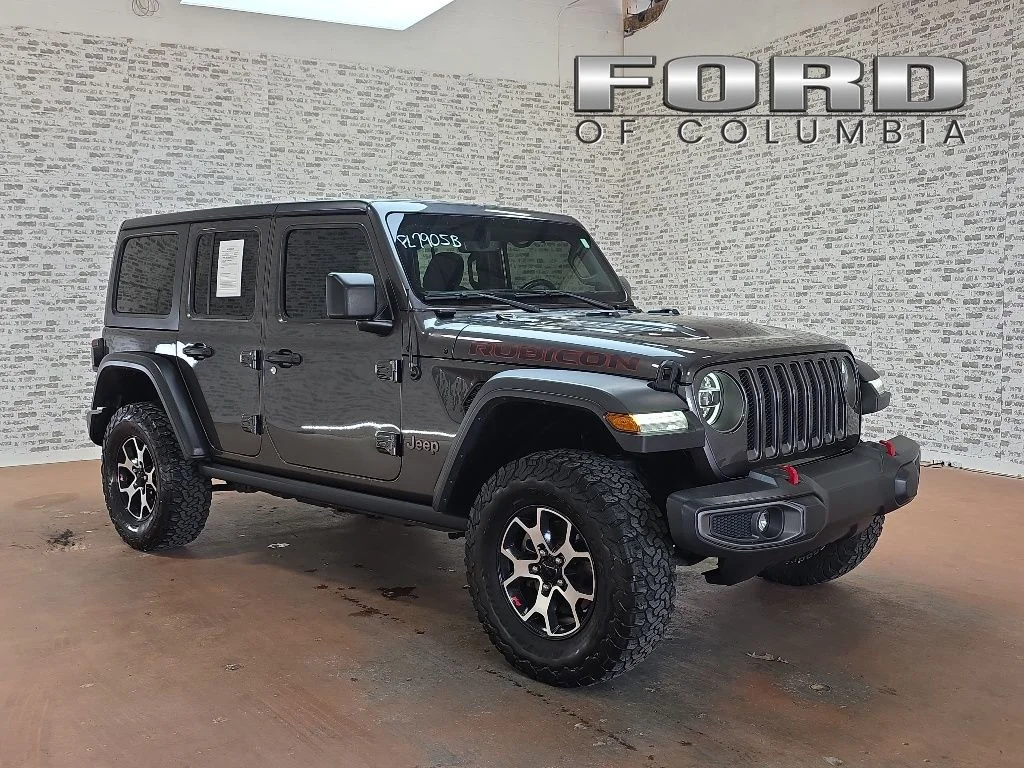 Used 2019 Gray Jeep Unlimited Rubicon image 1