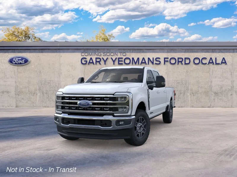 New 2026 Star White Metallic Tri-Coat Ford F-350® Lariat® image 2
