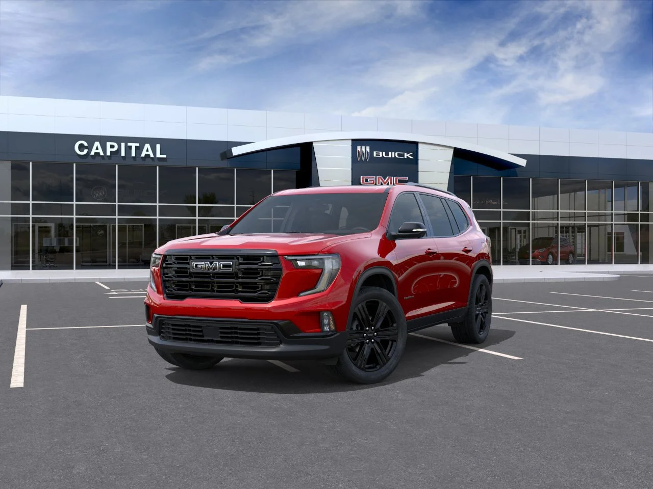 New 2027 Volcanic Red Tintcoat GMC Elevation AWD image 8