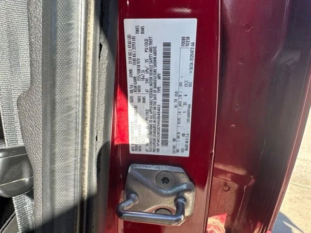 Used 2017 Ruby Red Metallic Ford SE image 12