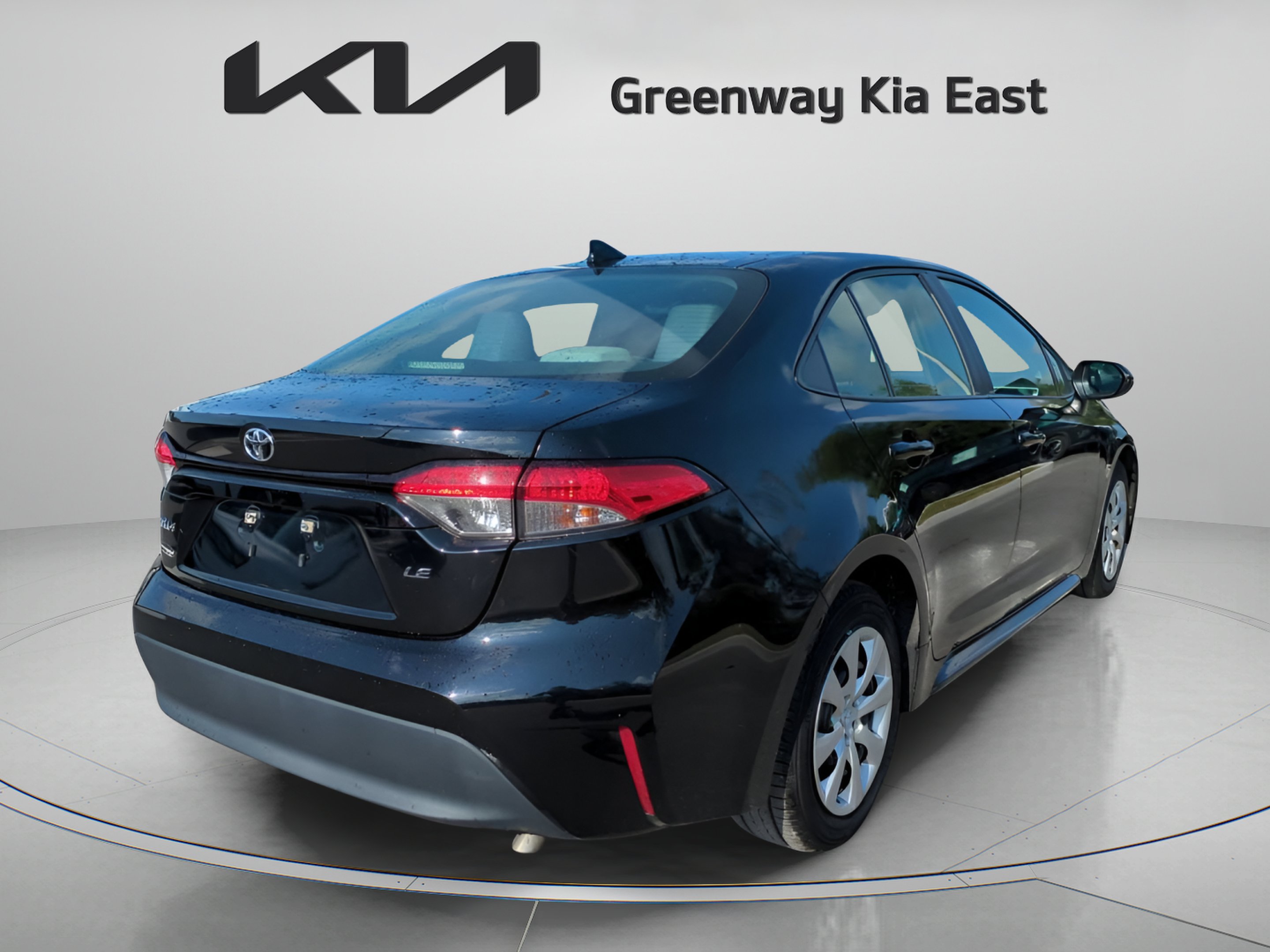 Used 2024 Midnight Black Metallic Toyota LE image 9