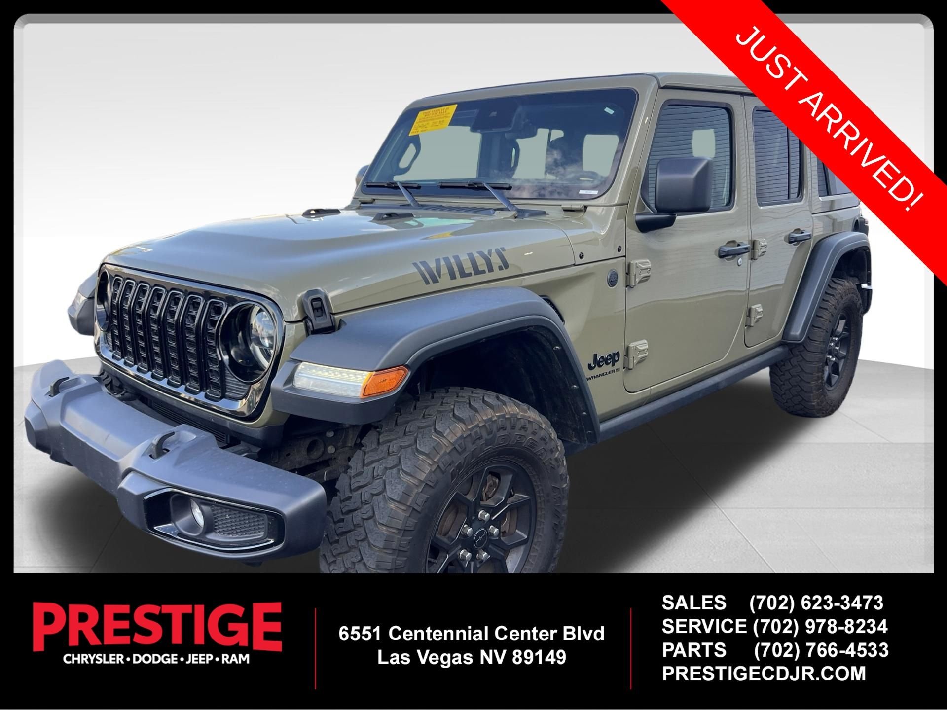 Used 2025 Beige Jeep Willys image 1