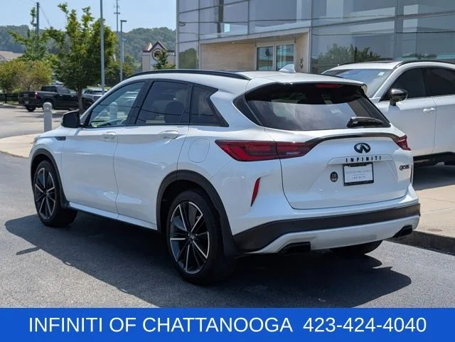 Certified Used 2023 White INFINITI SPORT image 3
