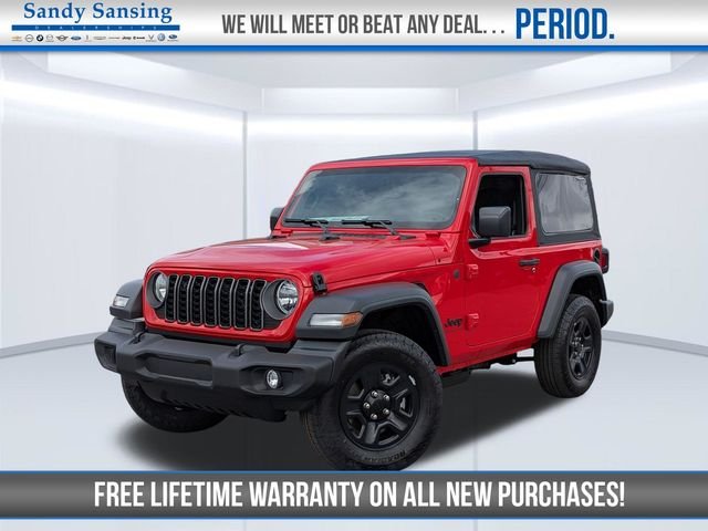 New 2026 Firecracker Red Clearcoat Jeep Sport image 1