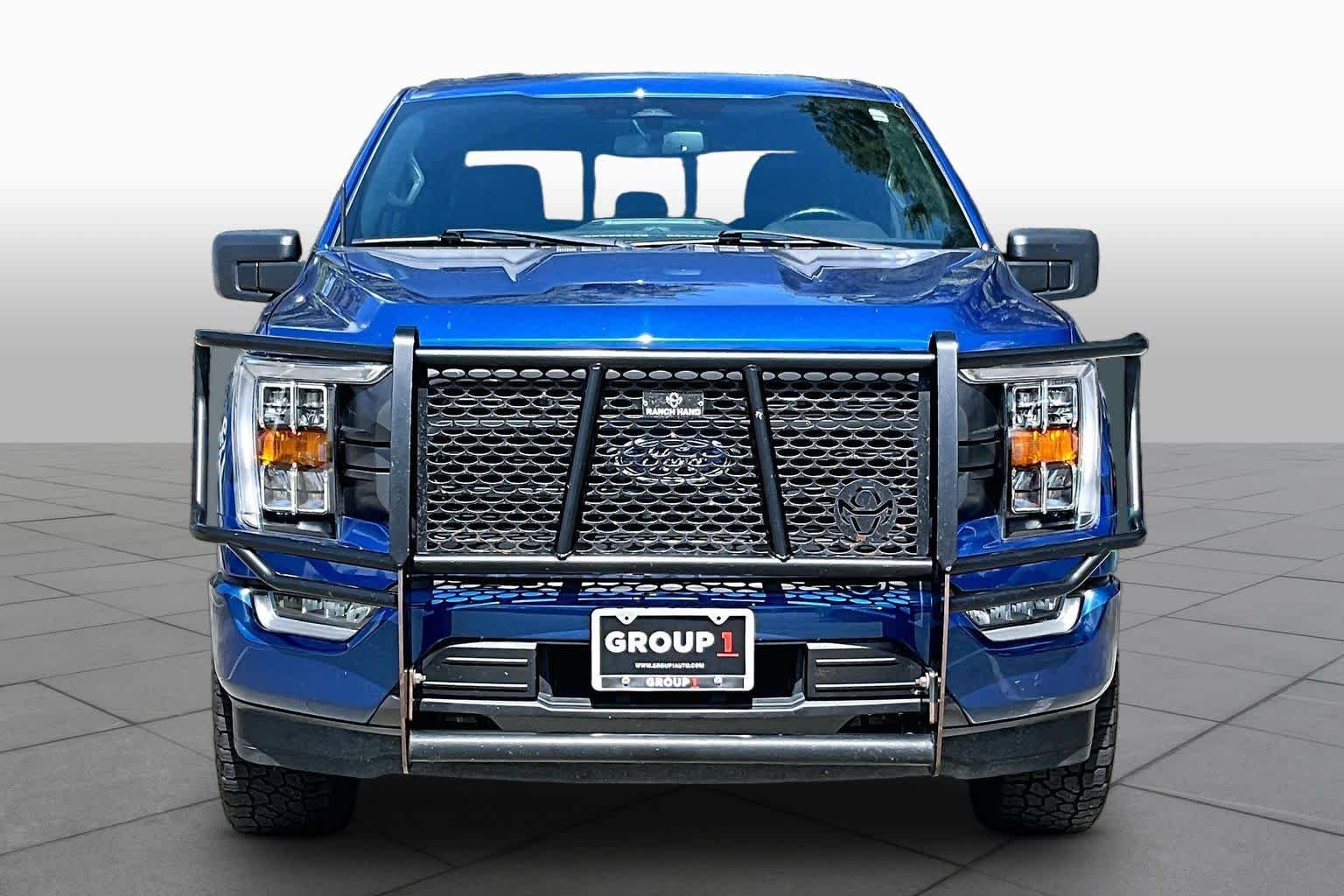 Used 2022 Atlas Blue Metallic Ford XLT image 4