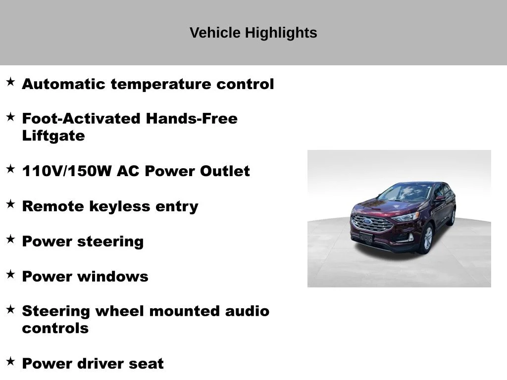 Used 2019 Red Ford SEL image 17