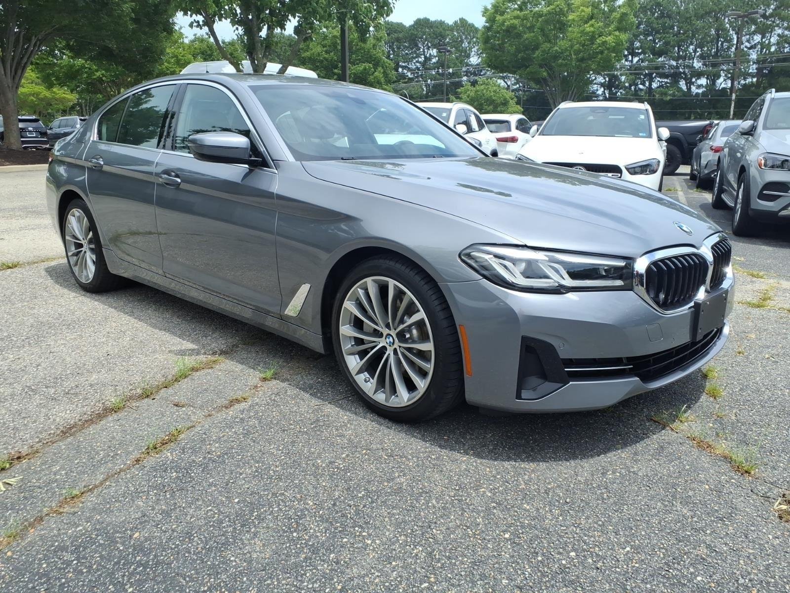 Used 2023 Skyscraper Gray Metallic BMW 530i image 4