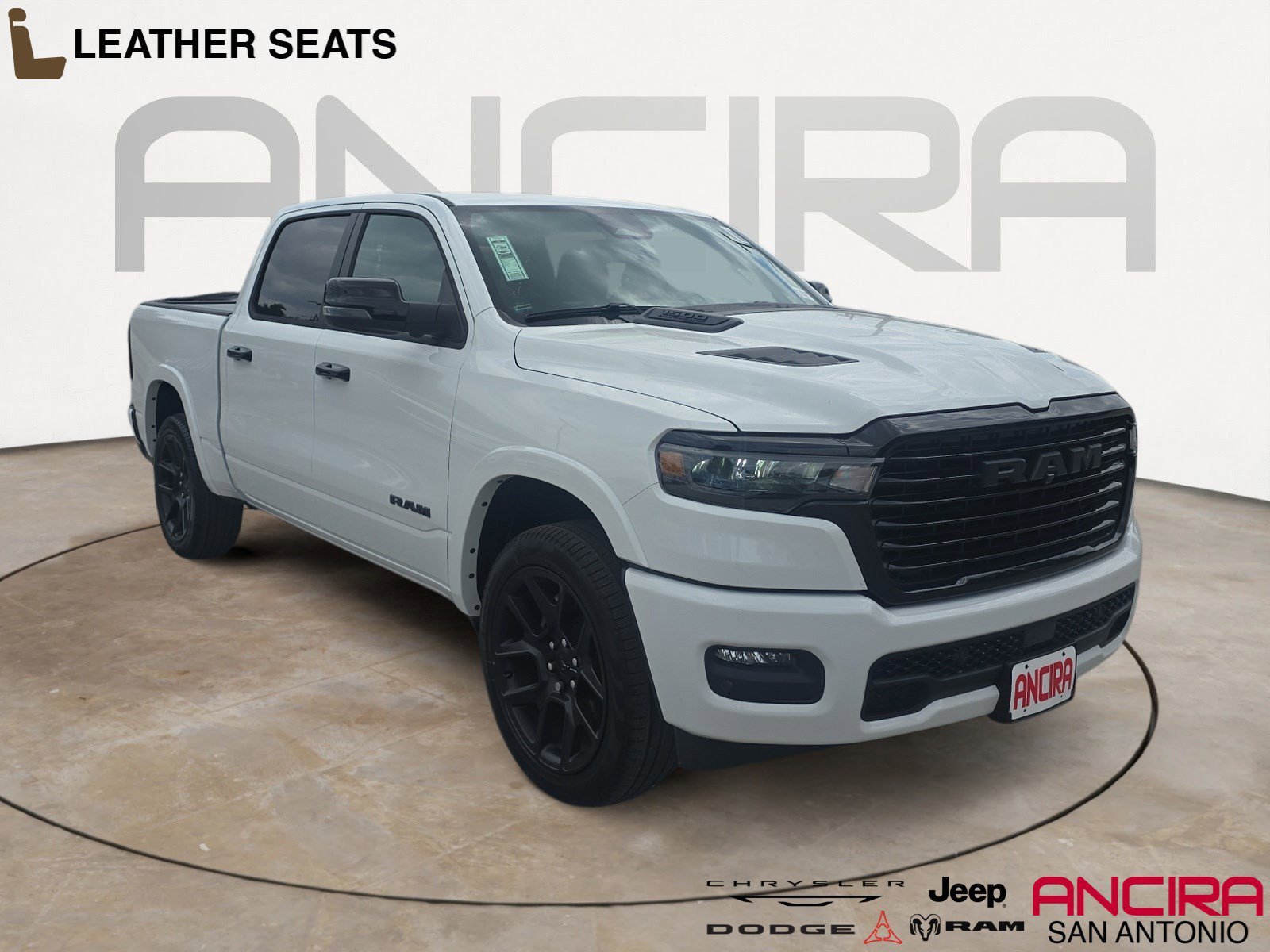 New 2026 Bright White Clearcoat RAM Laramie image 1