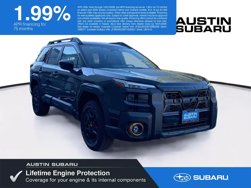 New 2026 Black Subaru Wilderness image 1