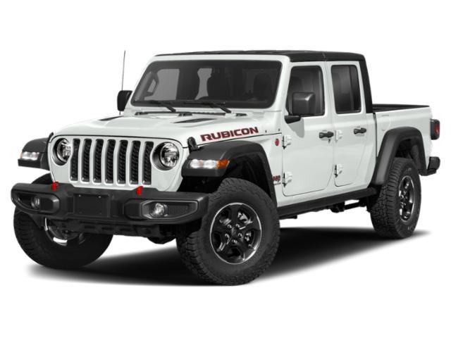 Used 2023 Bright White Clearcoat Jeep Rubicon image 1