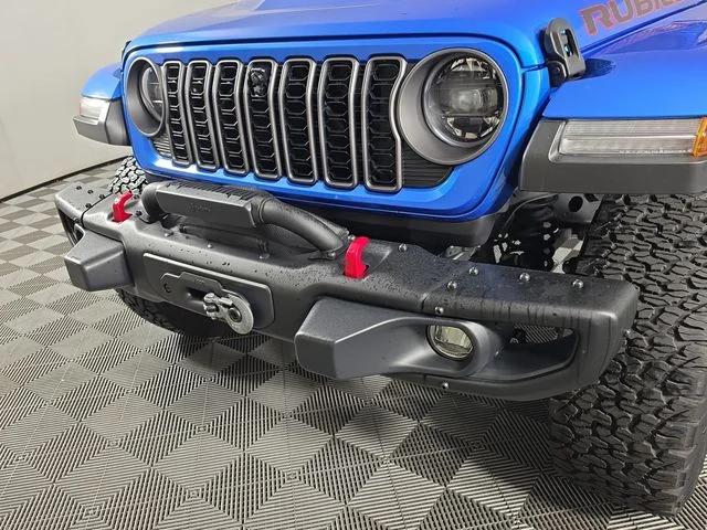 Used 2024 Hydro Blue Pearl Coat Jeep Rubicon X image 10
