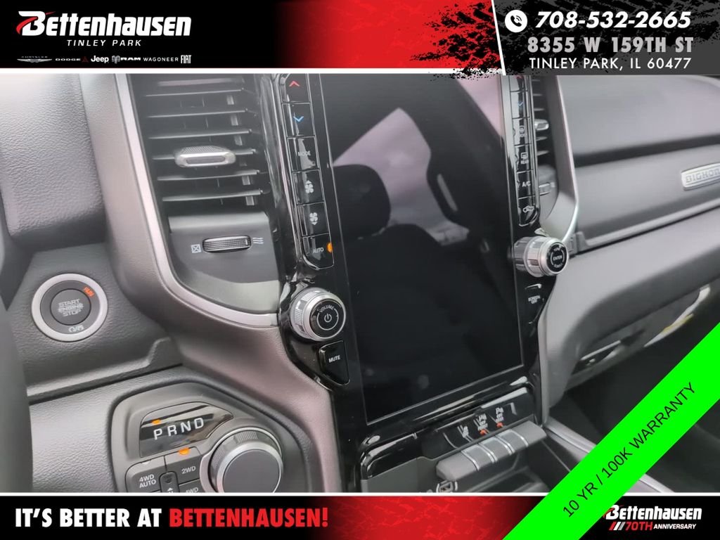 New 2026 Diamond Black Crystal Pearlcoat RAM Big Horn image 22