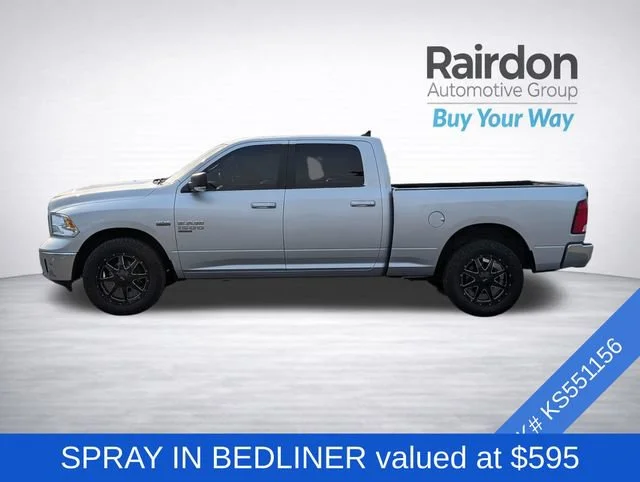 Used 2019 Bright Silver Clearcoat Metallic Ram Big Horn image 4