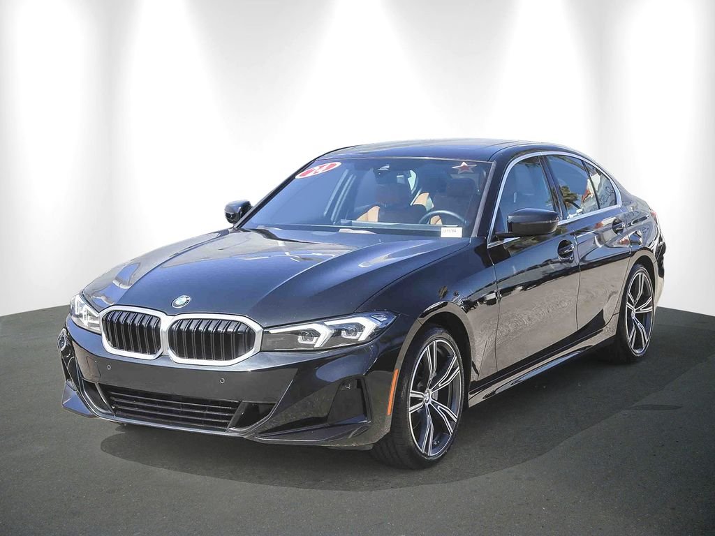 Used 2024 Black Sapphire Metallic BMW 330i image 3