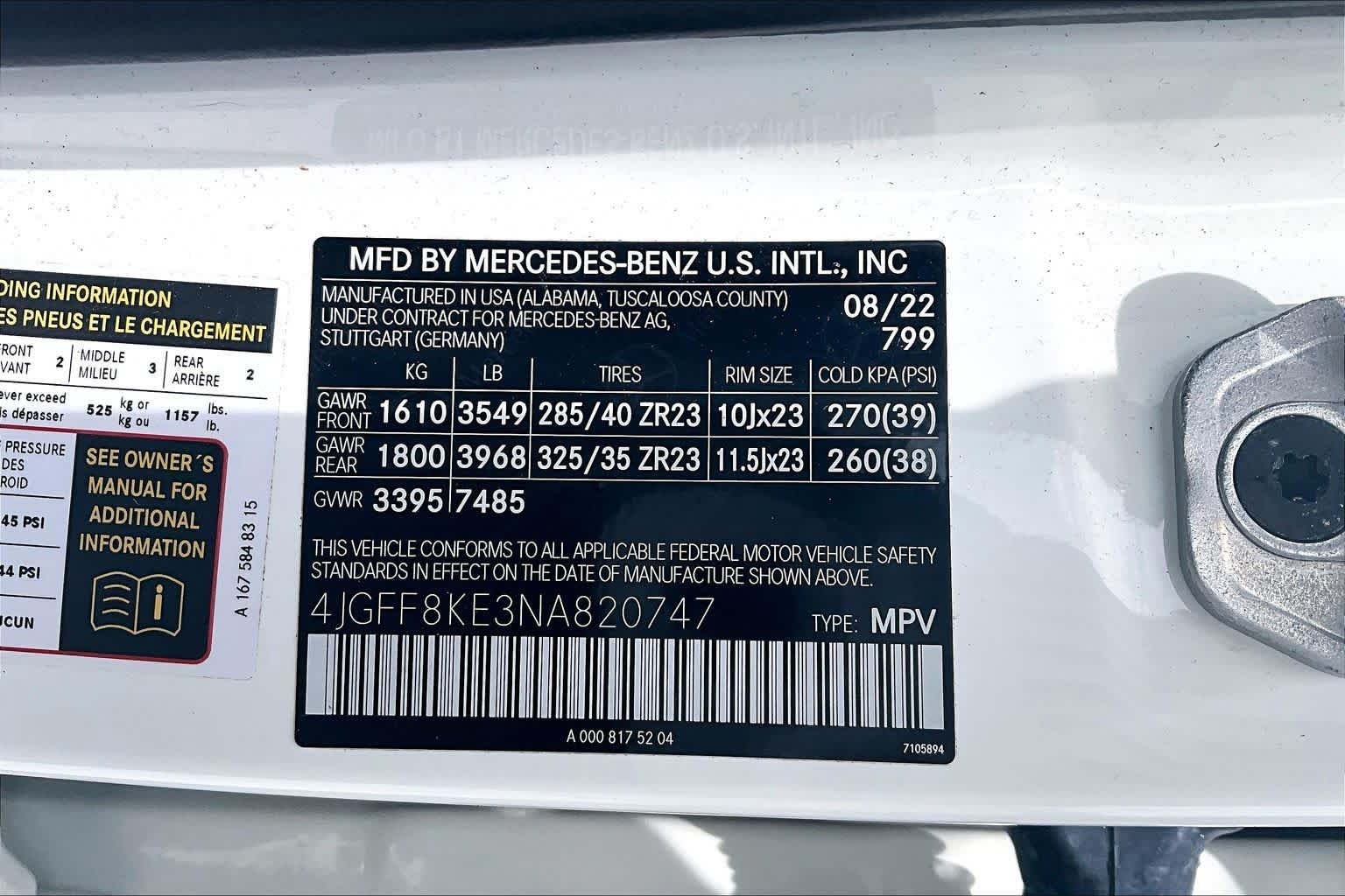 Used 2022 MANUFAKTUR Diamond White Bright Mercedes-Benz AMG® GLS 63 image 30