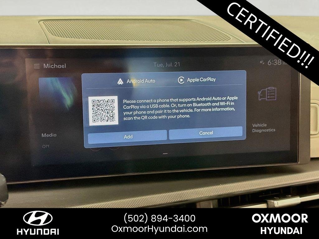 Used 2024 Hampton Gray Hyundai SEL image 13