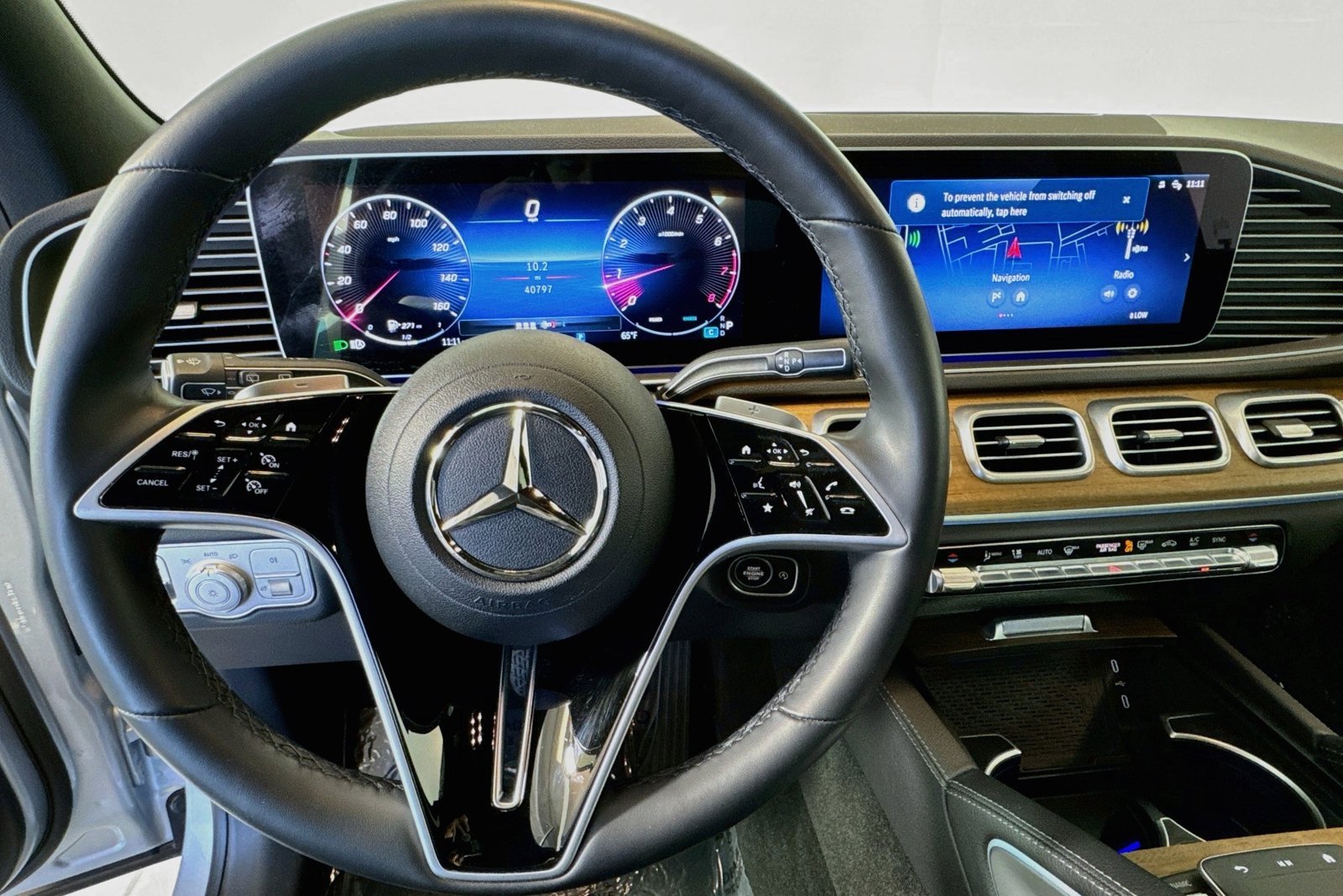 Certified Used 2024 Cirrus Silver Metallic Mercedes-Benz GLE 350 image 11