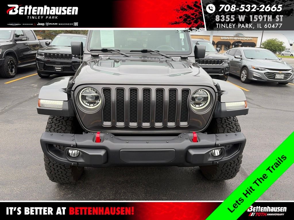 Certified Used 2018 Crystal Metallic Jeep Unlimited Rubicon image 8