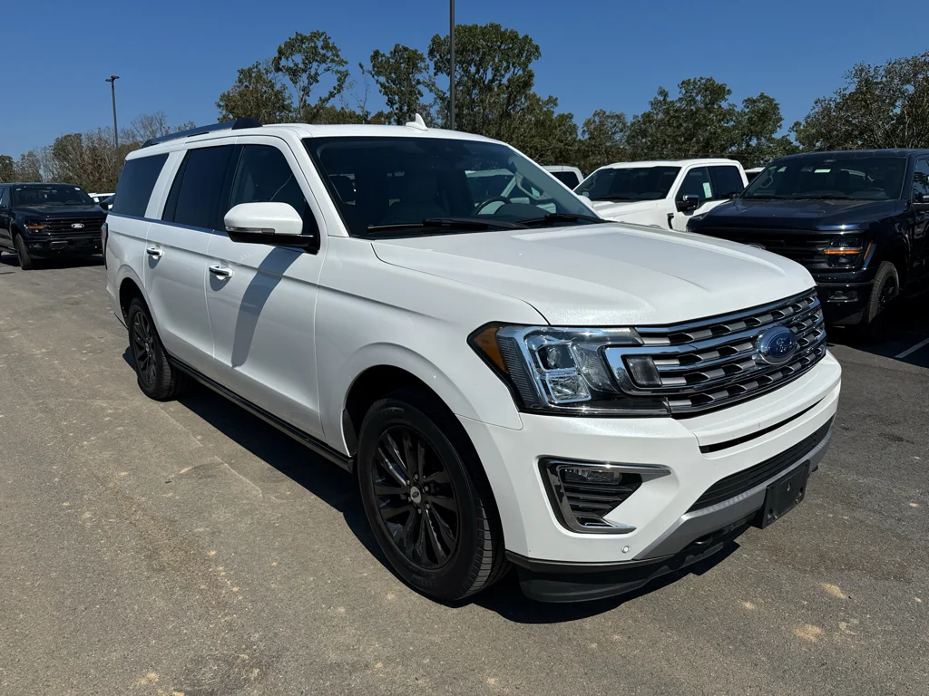 Used 2020 Star White Metallic Tri-Coat Ford Limited image 3
