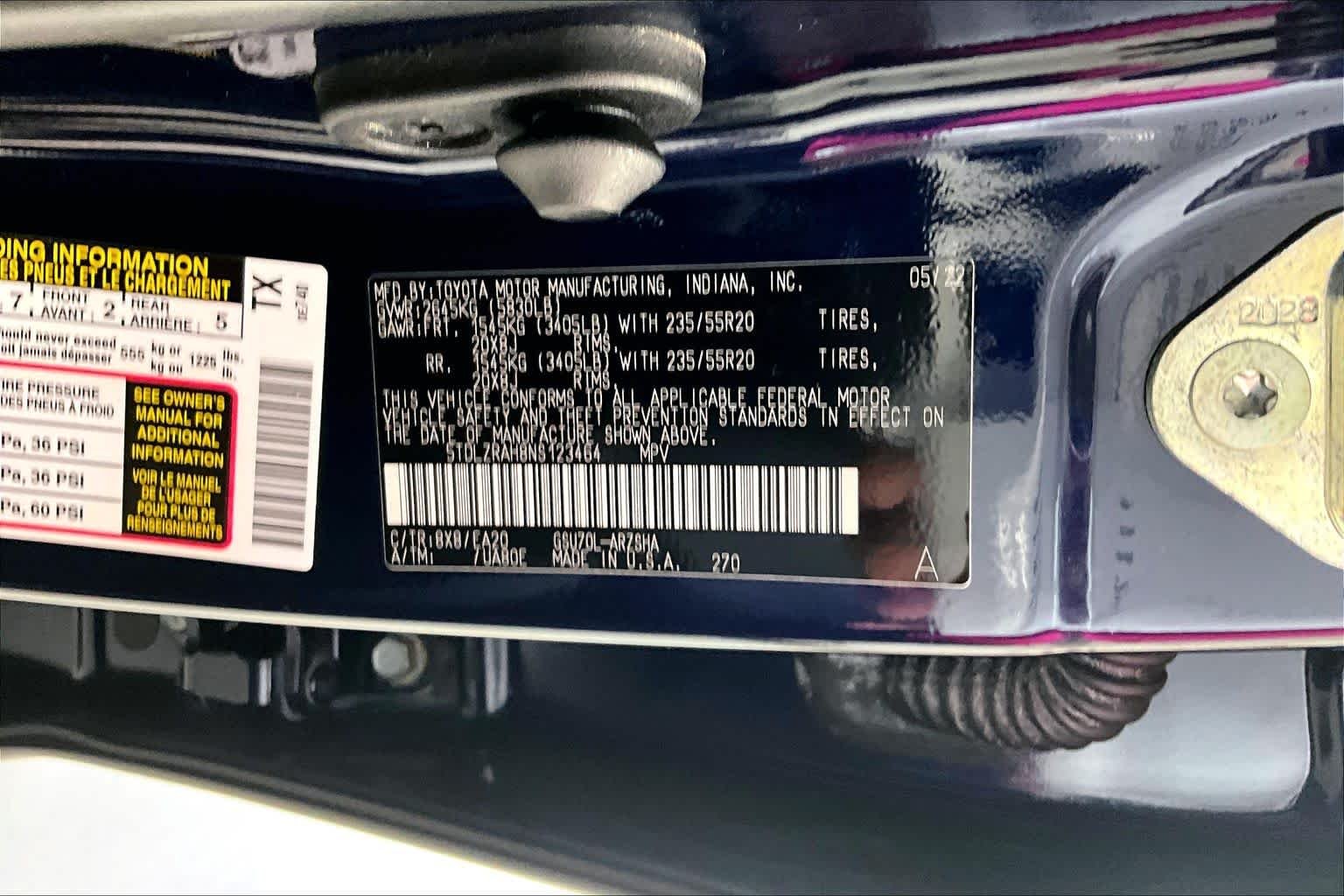 Used 2022 Blueprint Toyota XSE image 62
