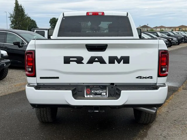 New 2026 Bright White Clear-Coat Exterior Paint RAM Big Horn image 11