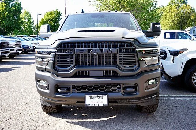 New 2026 Ceramic Gray Clear-Coat Exterior Paint RAM Rebel image 4