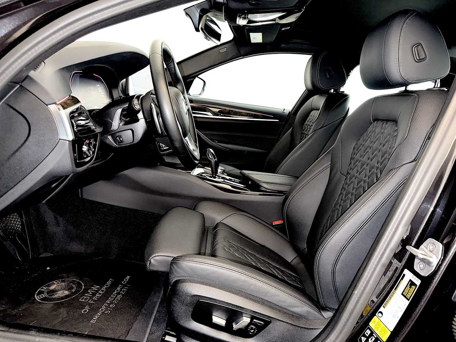 Certified Used 2023 Dark Graphite Metallic BMW 530i xDrive image 9