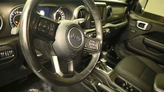 Certified Used 2021 Black Clearcoat Jeep Sport image 16