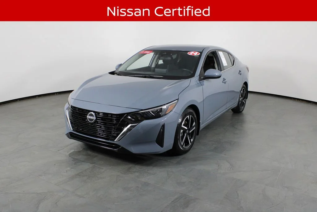 Certified Used 2024 Gray Nissan SV image 2
